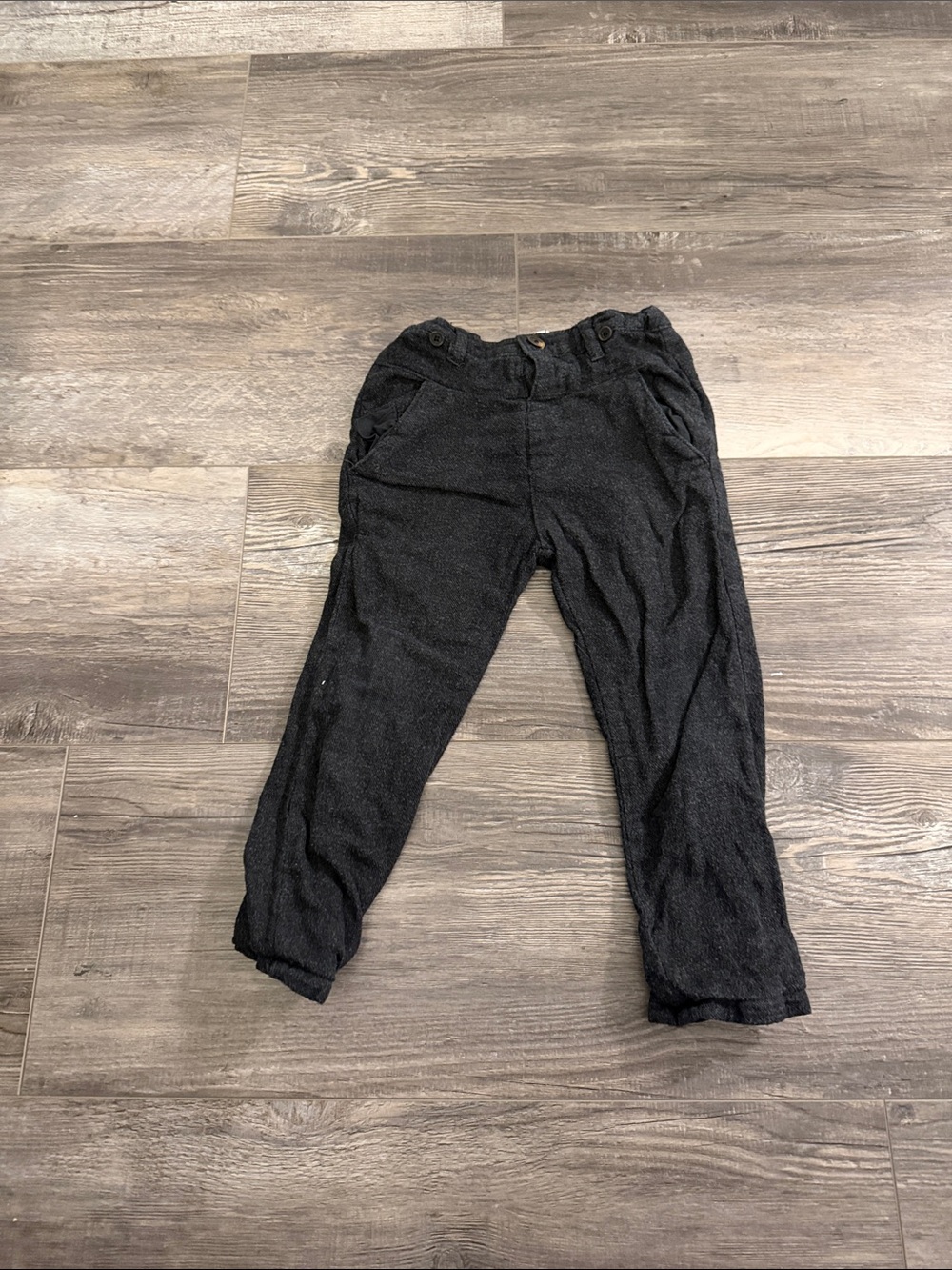 Zara Kids Black Pull-On Casual Pants